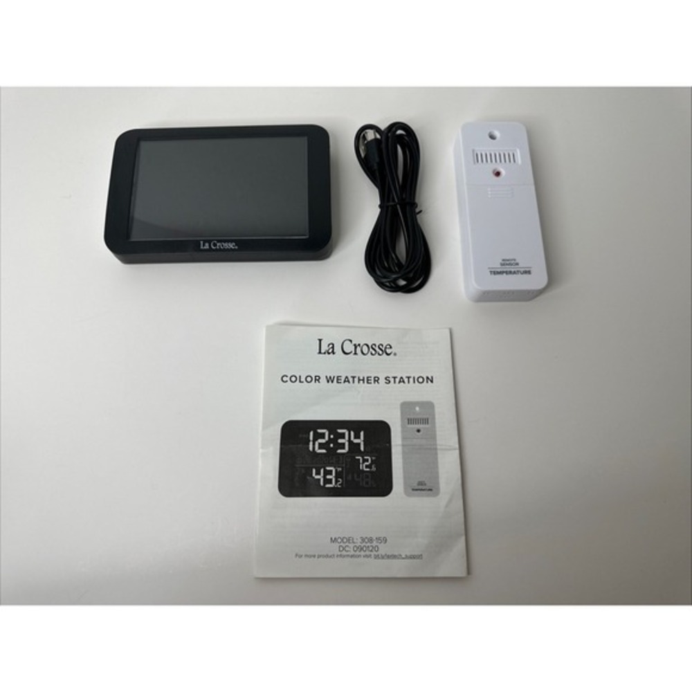 La Crosse Color Weather Station‎ Model: 308-159 New Without Box. Excellent.